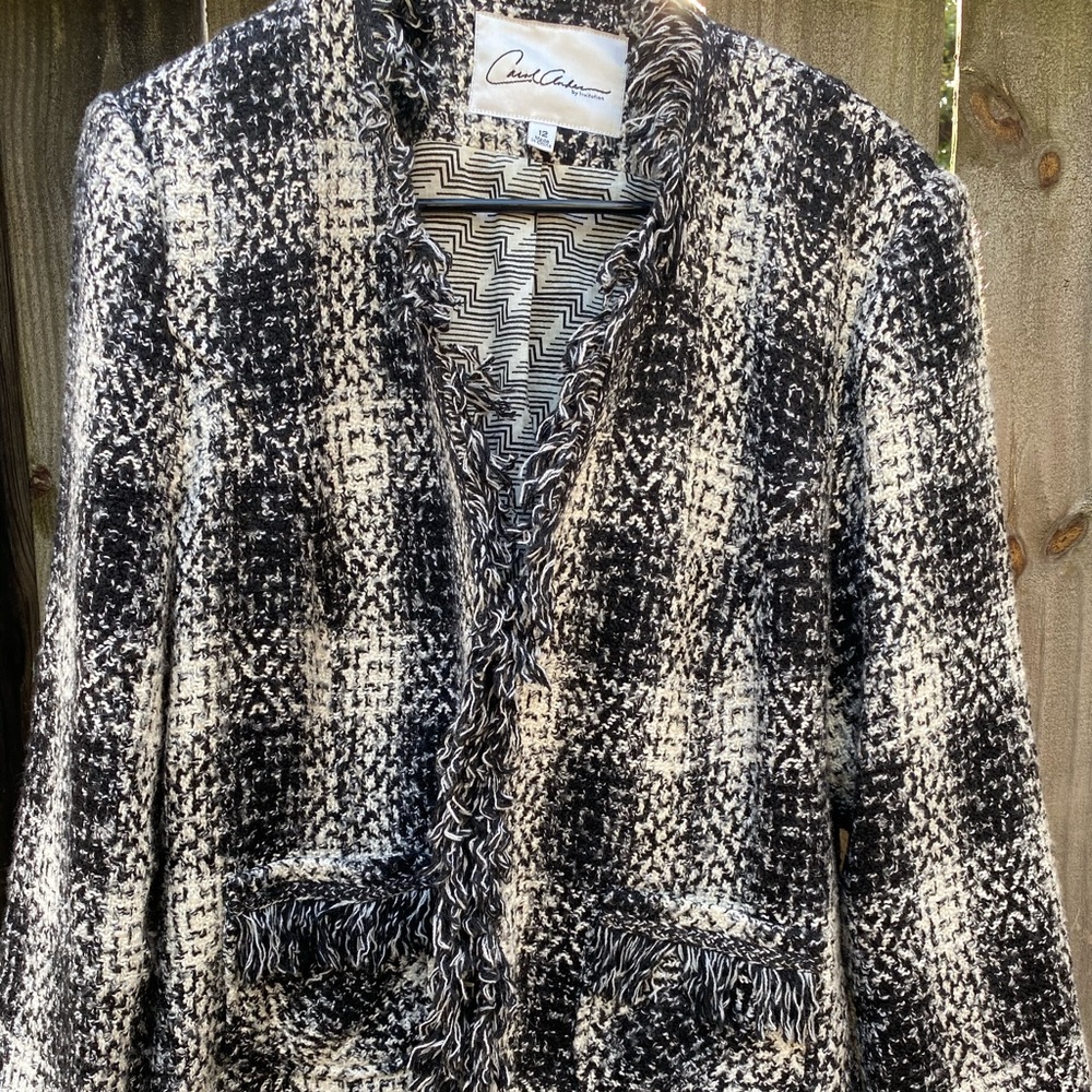 Carol Anderson Sweater Blazer